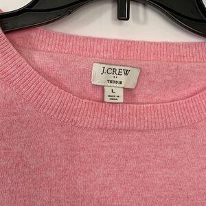 J. Crew Soft Pink Crew Neck Sweater